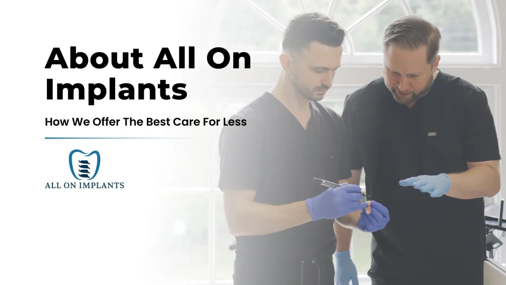 Video thumbnail for a video about All On Implants and how they offer the best full-arch dental care for less